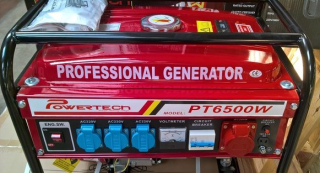 Elektrocentrála - Generátor, generátor energie Powertech PT6500W