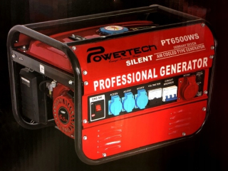 Elektrocentrála - Generátor, generátor energie PowerTech PT6500WS