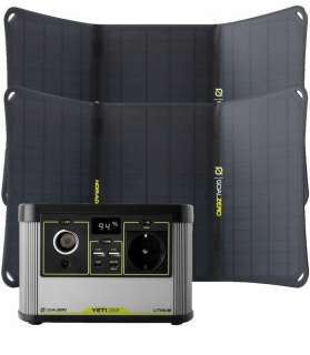 Elektrocentrála - Solárny generátor 40W s regulátorom 187WH - 230V