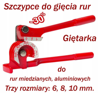 Ohýbačka rúr - Ohýbacie kliešte na ohýbanie medených rúrok, atď