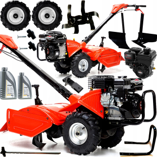 Kultivátor - HORTMASZ 6,5 km Briggsov kultivátor + PLOW + CONSOLE
