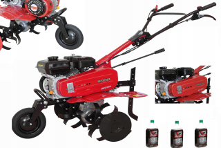 Kultivátor -  Oje HORTMASZ HGS 500 6,5 km 3 RÝCHLOSTNÉ KOLESÁ