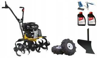 Kultivátor - Kultivátor Texas 534TG + Pluhový pluh + 16 '' kolesá