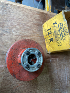 Rezačka závitov - RidGID 1/4 "12R BSPT 65955 700 HEAD