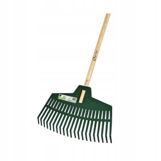 Hrable na lístie šírka 39 cm oceľ drevo