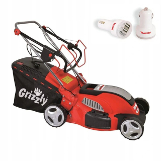 Kosačka elektrická - Grizzly ERM1846GTA Elektrická kosačka na trávu 1800W 27kg