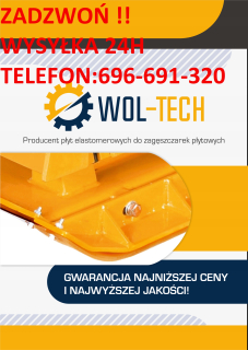 Vibračná doska - Guma / Elastomer / Zhutňovačka 460x640x10 mm