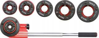 Rezačka závitov - Manuálny závit 1/4 "-5/4", KPL.7 ks.