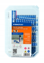 Sponkovačka, nastreľovačka - Klince pre RawlPlug SC40II-22 mm 500PC + GP5 GAS