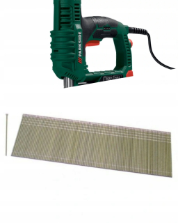 Sponkovačka, nastreľovačka - Klince typu 47 Taker Parkside palice 19 mm fv 23