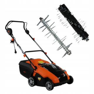 Vertikulátor - RUČNÝ ELEKTRICKÝ VERTIKULÁTOR 2v1 1700W 38cm