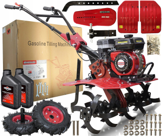 Kultivátor - HORTMASZ HGS 900 7KM OBRÁBAČ PÔDY + NOŽE + KOLESÁ + OLEJ