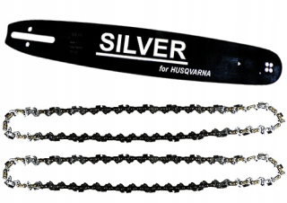 Pílová lišta pre píly Husqvarna 15" 38 cm + 2 reťaze