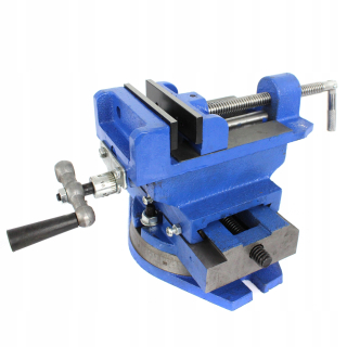 Zverák - Krížový rotujúci stroj mechanicky 100 mm