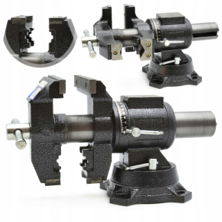 Zverák - Rotačné rotačné multifunkčné 5 '125mm GEKO