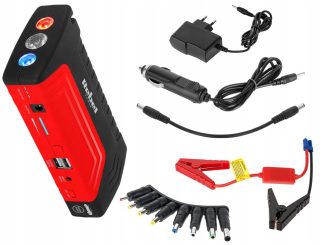 Autonabíjačka - SPOUŠŤAČKA POWER BANK S KÁBLOVÝMI KÁBLAMI