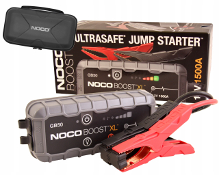 Autonabíjačka - Skokový štartér NOCO GB50 12V 1500A + kryt