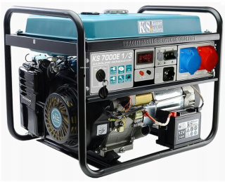 Elektrocentrála - Benzín Kgenerator 5,0 kw 230 / 400V Elektrické spúšťanie