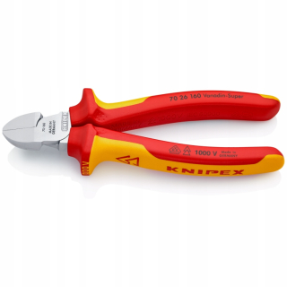 Bočné kliešte Knipex 160 mm 70 26 160