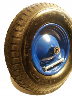 Transportné otočné koleso- Koleso pre vystužené kolesá 4,80 / 4,00-8 40cm + náprava