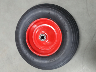Transportné otočné koleso- Koleso pre vozík 4,00-8 Red 240KG Deli