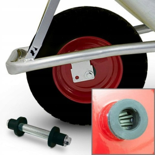 KOŁO KOŁęKO PRE TAKACH TACZEK 4.80 / 4.00-8 4 TUBER