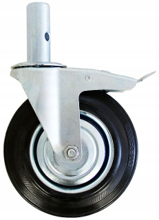 Lešenie - KOLO na lešenie 200 mm čap 27 mm BRZDA
