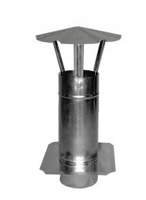 GALVANIZOVANÝ VENTILAČNÝ KRB S DOSKOU 120MM