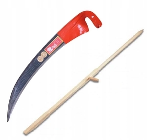 Krovinorez - PEVNÁ RUČNÁ Kosačka SADA DREVENÝCH kosačiek 70 cm