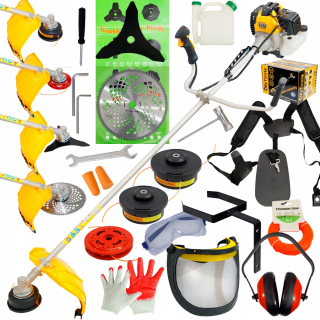 Krovinorez -  Spaľovanie myTools hystick 5,2hp set!