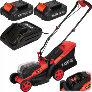 Kosačka elektrická - AKUMULÁTOR 35L + 2x 18V LI-ION ZDARMA