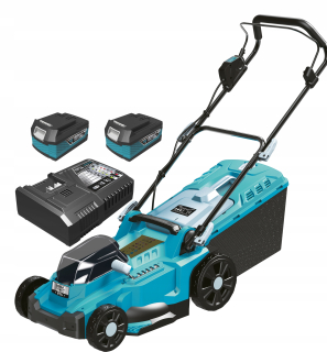 Kosačka elektrická - Sada bezkartáčovej kosačky 2X18V SAS + A DED7199