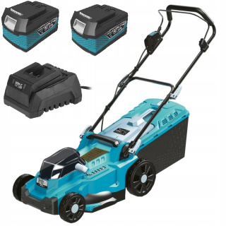 Kosačka elektrická - Bezkartáčová kosačka 2X18V SAS + DED7199 2X2AH
