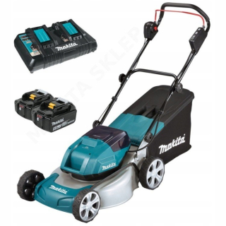Kosačka elektrická - ŽACIA BATÉRIA. 46 CM 2 * 18 V 2 * 5,0 Ah