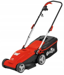 Kosačka elektrická - Elektrická kosačka. 1400 W Grizzly ERM1434ST 34 cm