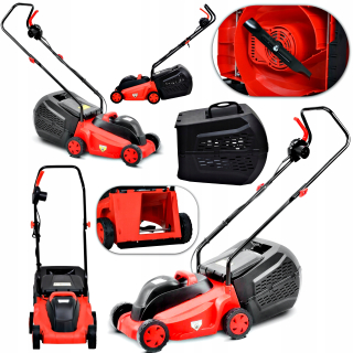 Kosačka elektrická - ELEKTRICKÁ Kosačka 1000W 32CM 35L HECHT1000