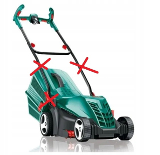 Kosačka elektrická - ELEKTRICKÁ Kosačka 1300 W Bosch Rotak ARM34 Ergo