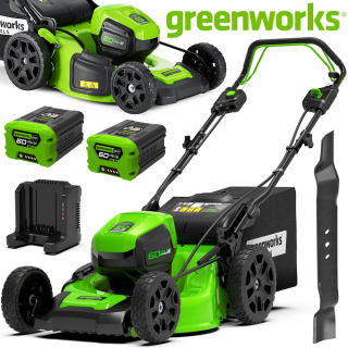 Kosačka elektrická - AKUMULÁTOROVÁ Kosačka GreenWorks s pohonom 2x 60V