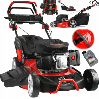 Kosačka benzínová - SPALOVACIA Kosačka s DEMONOVÝM POHONOM 60L 53CM 10W1