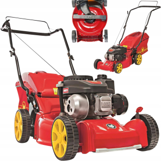 Kosačka benzínová - BENZÍNOVÁ Kosačka bez pohonu 3 v 1, kôš 60 l 42 cm