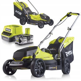 Kosačka elektrická - Batériová kosačka RYOBI RLM18X33B40 + 4,0 Ah