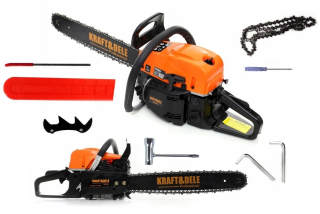 Píla - KRAFT Benzínová motorová píla 4,3 HP SILA 45 cm