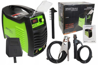 Zvárací invertor - Kraft Inverter Welder MMA IGBT 250 330A LCD
