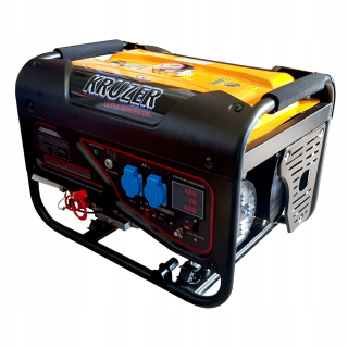 Elektrocentrála - Kruzer TH 3900 - výkon generátora 1 fázy. 230V