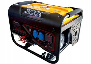 Elektrocentrála - Kruzer th 9000E - výkon generátora 1 fázy. 230V