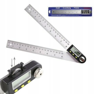 Elektronický LCD digitálny vylepšený uhlomer