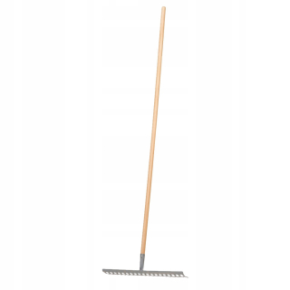 Hrable - Klasické záhradné hrable s drevenou rúčkou 147cm