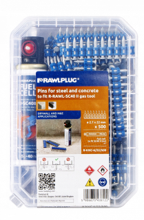 Oceľové klince Rawlplug R-KSC-6/17/500 2 7x17mm