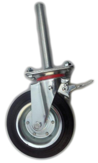 Lešenie - Kolesá Kolesá so základňou lešenia 160 mm šunka.