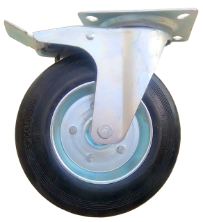 Lešenie - Otočné kolieska 200 KG s brzdou, priemer 160 mm